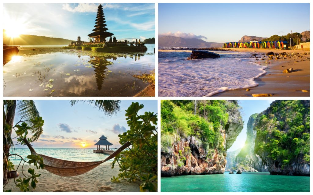 Fernreiseziele im November - Bali, Thailand, Kapstadt, Malediven
