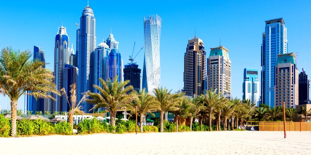Dubai Sand, Strand und Sonne