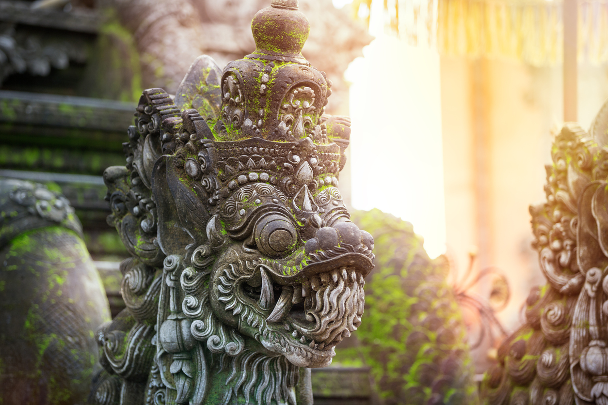Beste Reiseziele in Asien - Balinesische Statue