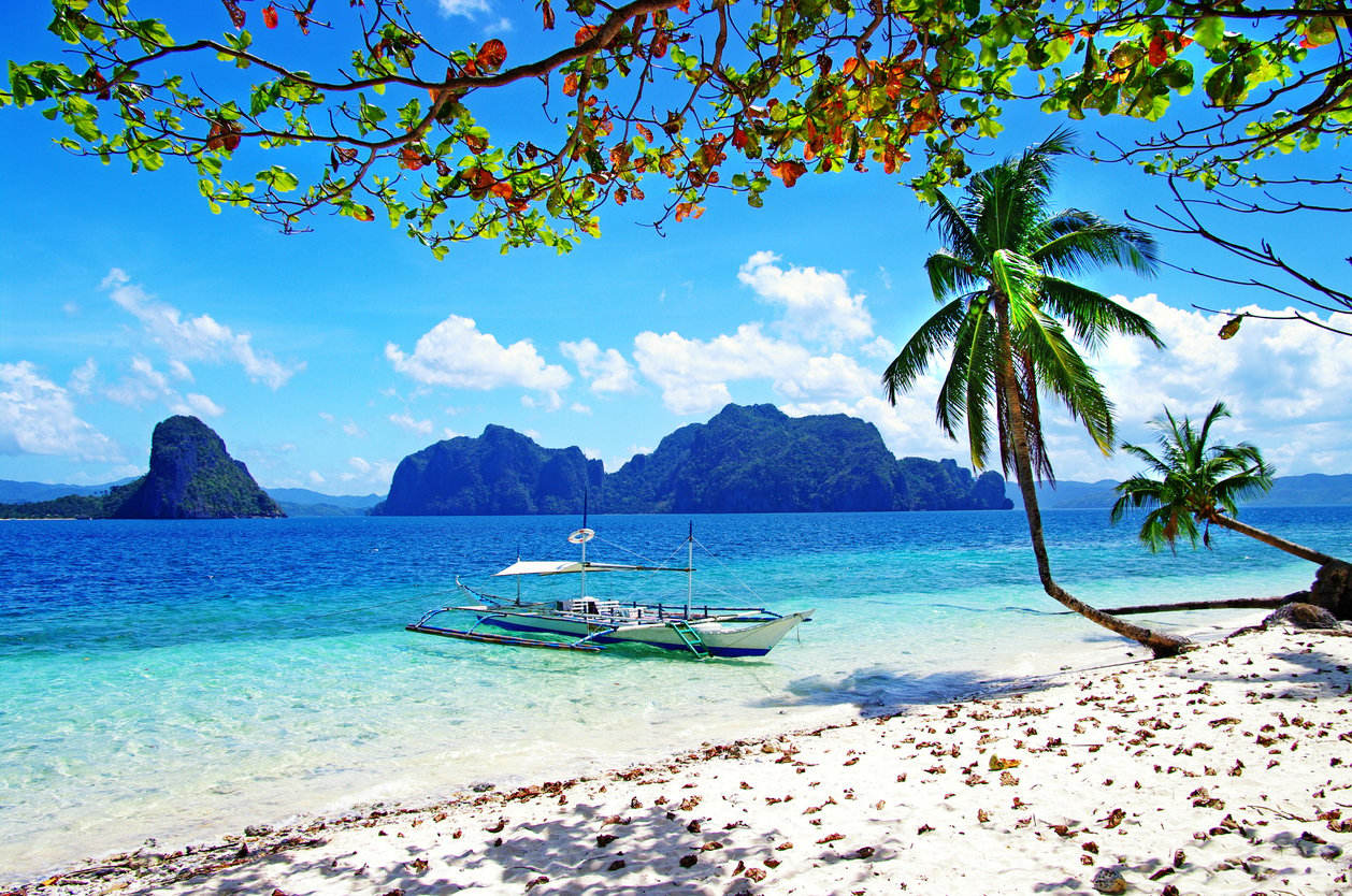 Beste Reiseziele in Asien - Strand auf den Philippinen