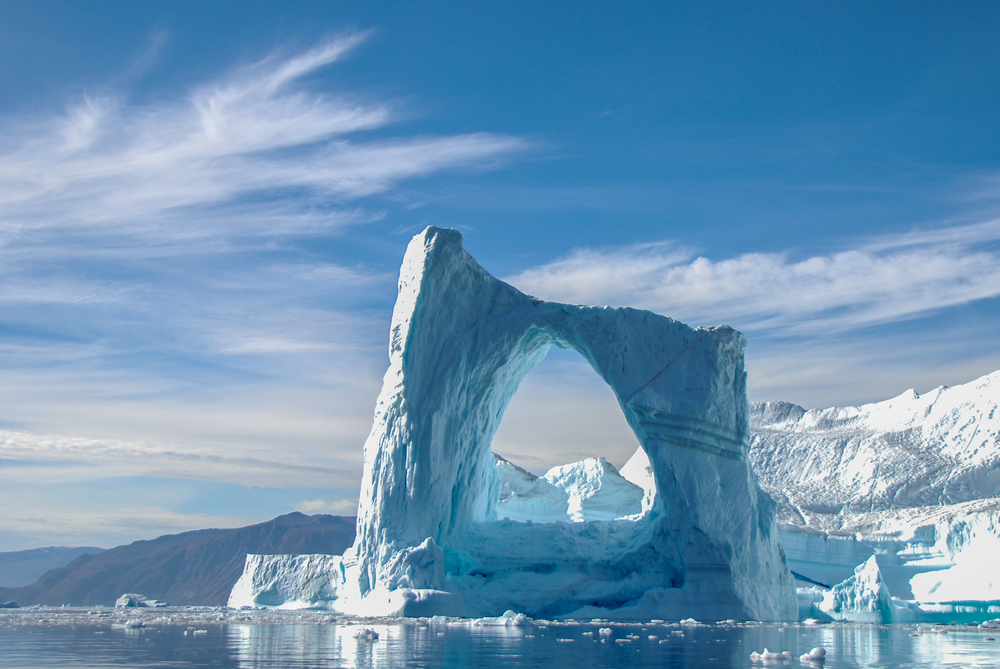 Groenland-Eisberge-Gletscher-Natur-Meer