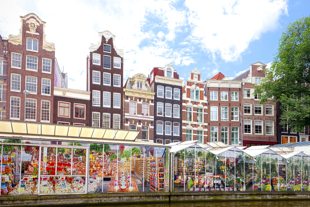 Amsterdam gratis - der schwimmende Blumenmarkt