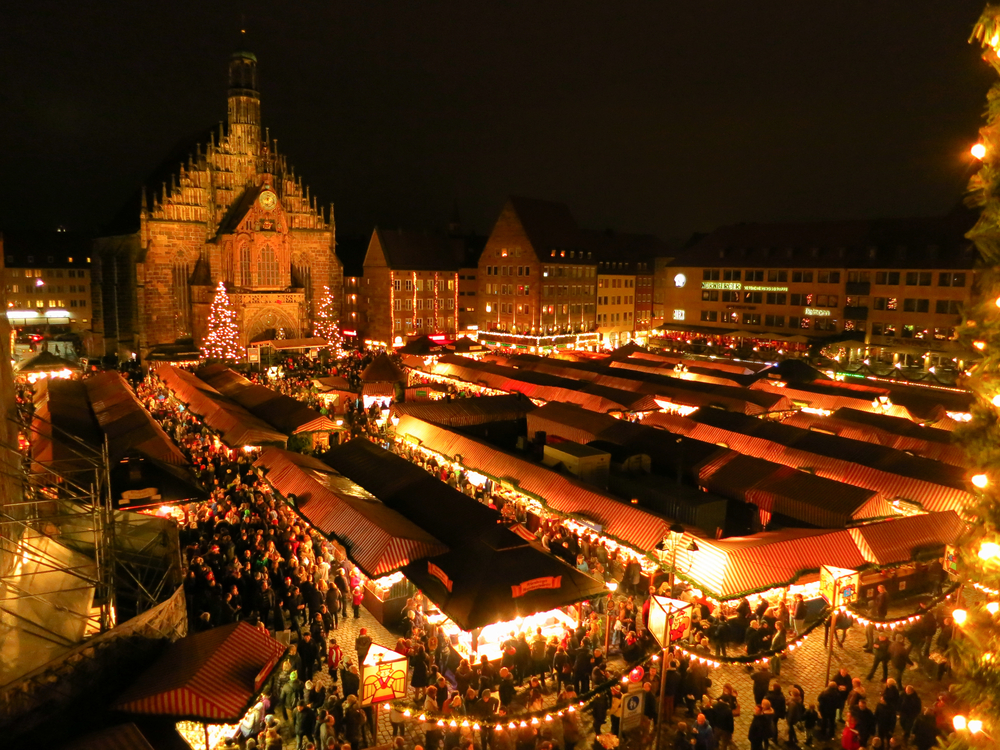 schöne Weihnachtsmärkte Nürnberger Christkindlesmarkt