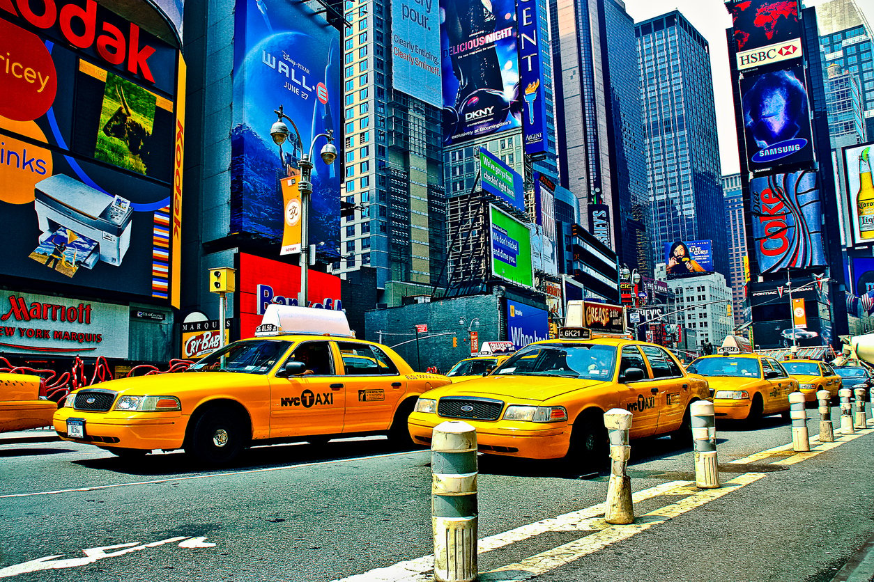 Drehorte in New York Times Square