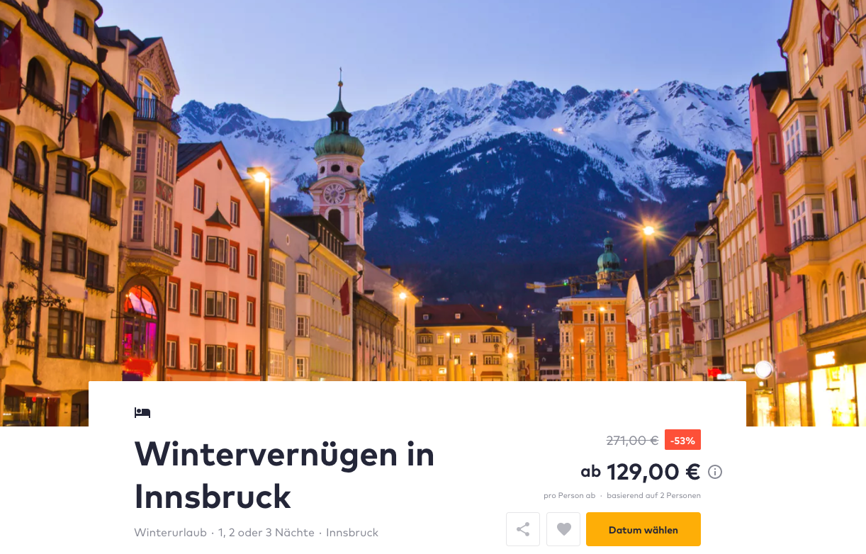 Winterurlaub in Innsbruck