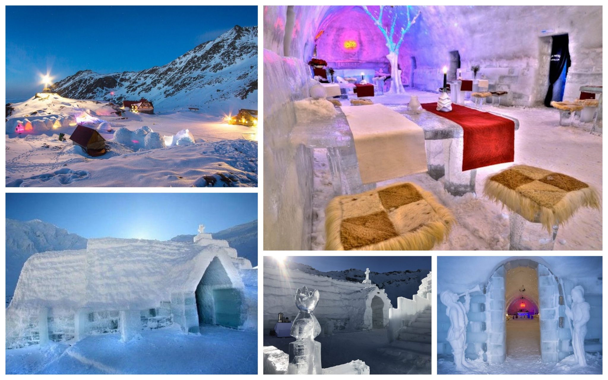 Eis Hotel in Rumänien 2 Tage am Balea See im coolen Hotel komplett aus Eis schon für 45€