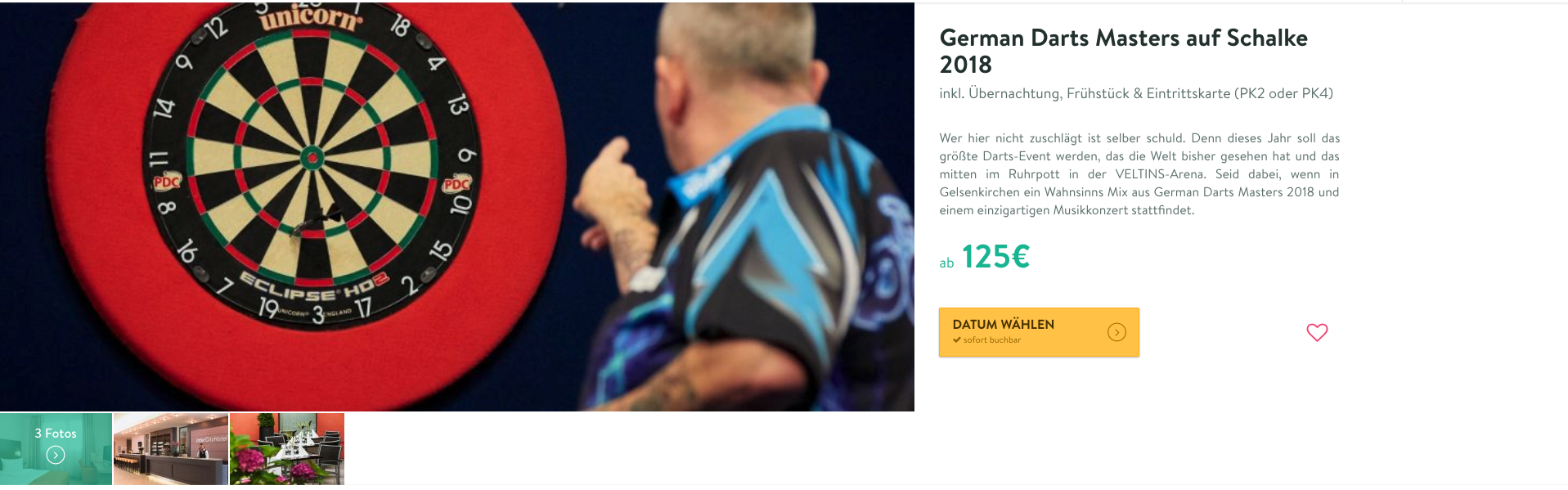 German Darts Masters 2 Tage auf Schake