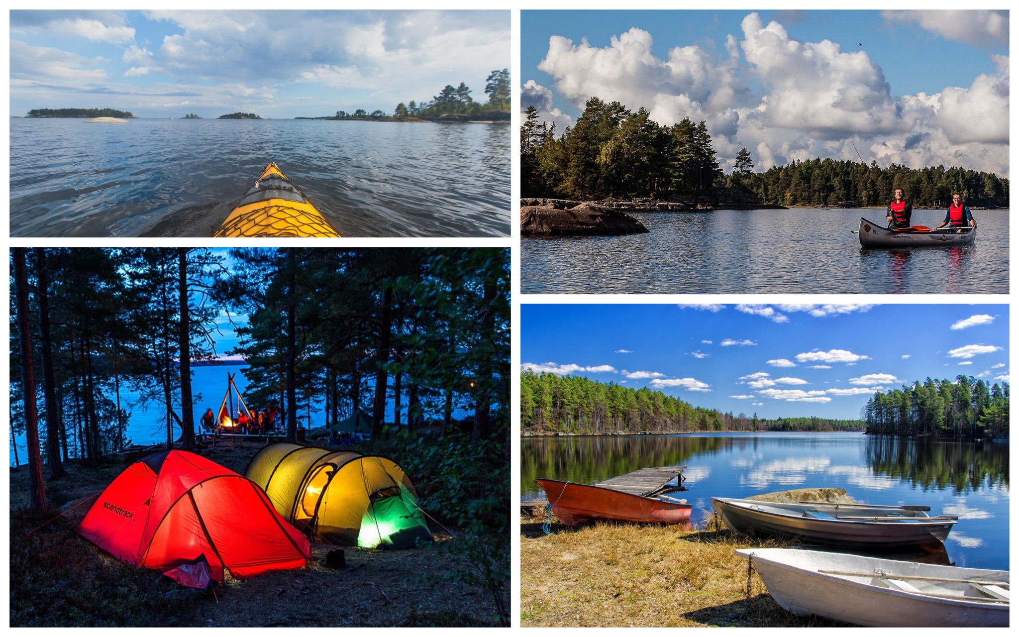 Kanutour in Schweden 9 Tage inklusive Busfahrt, Übernachtung im Zelt, Kanu & Extras für 299€