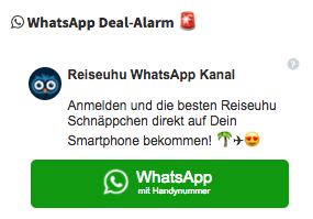 WhatsApp Deal-Alarm