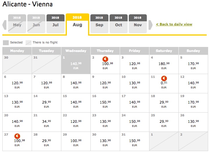 Unglaublich günstige Flüge bei Werbeaktion für neue Airline Level: Flüge für nur 1 Cent