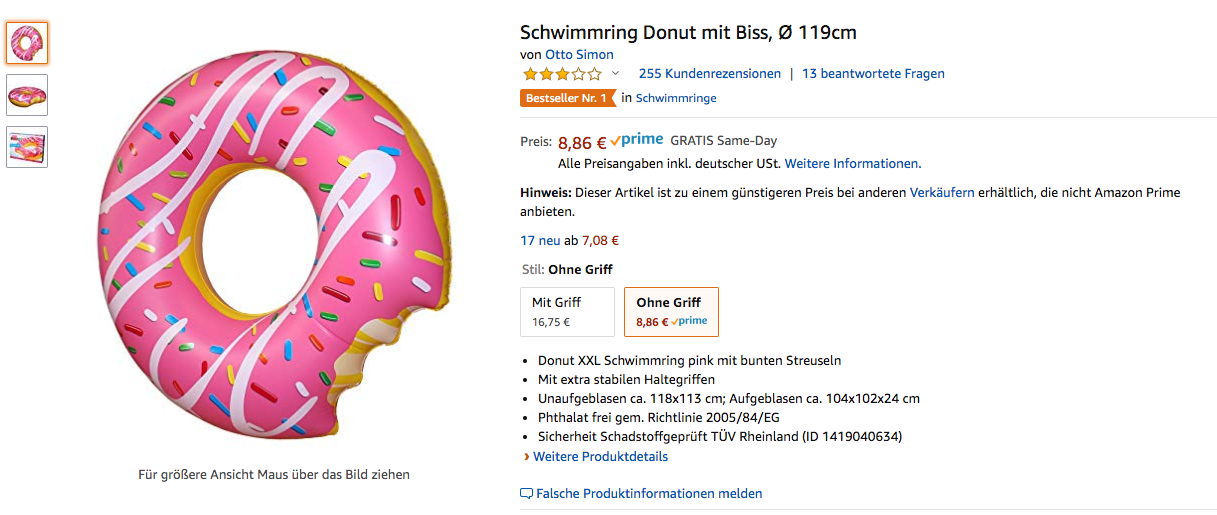 Von Einhorn bis Donut 8 ausgefallene Luftmatratzen ab 8,49€