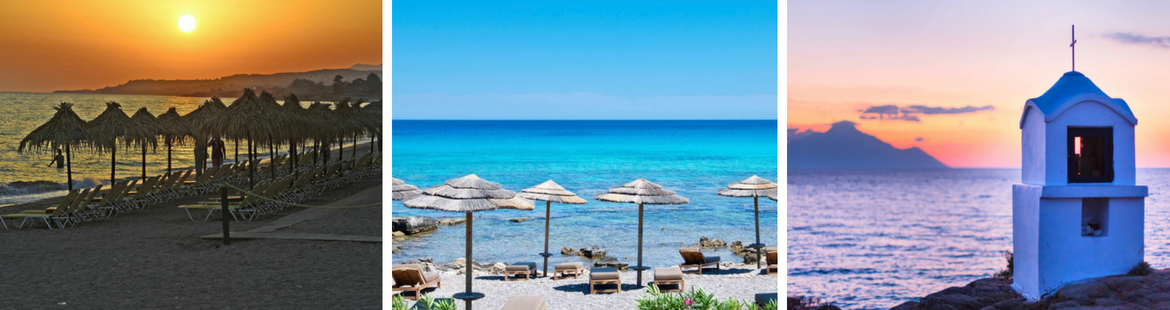 Rhodos am Strand