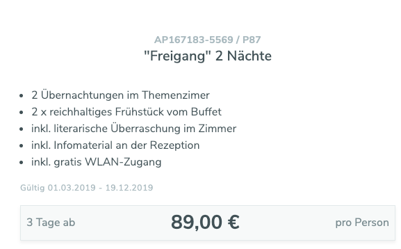 Krimihotel mit Escape Room