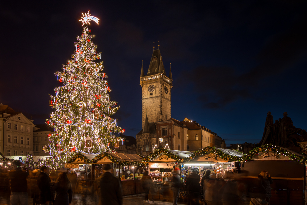 Weihnachtsmarkt in Prag