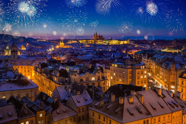 Silvester in Prag