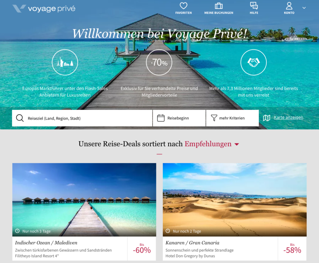 Voyage Privé