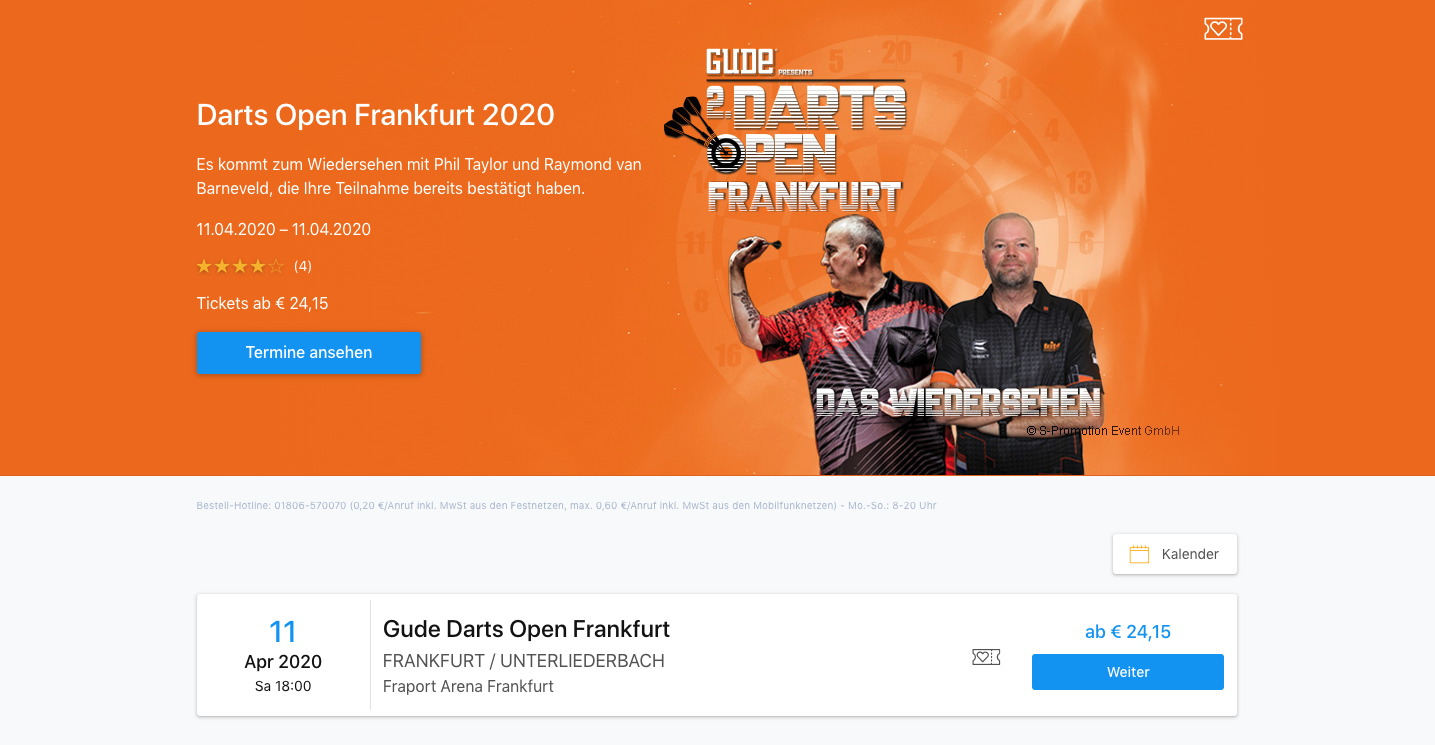 Darts Open Frankfurt 2021