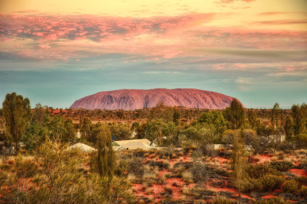 Ayers Rock im australischen Outback
