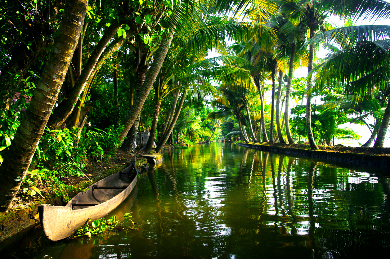 Backwaters von Kerala, Indien