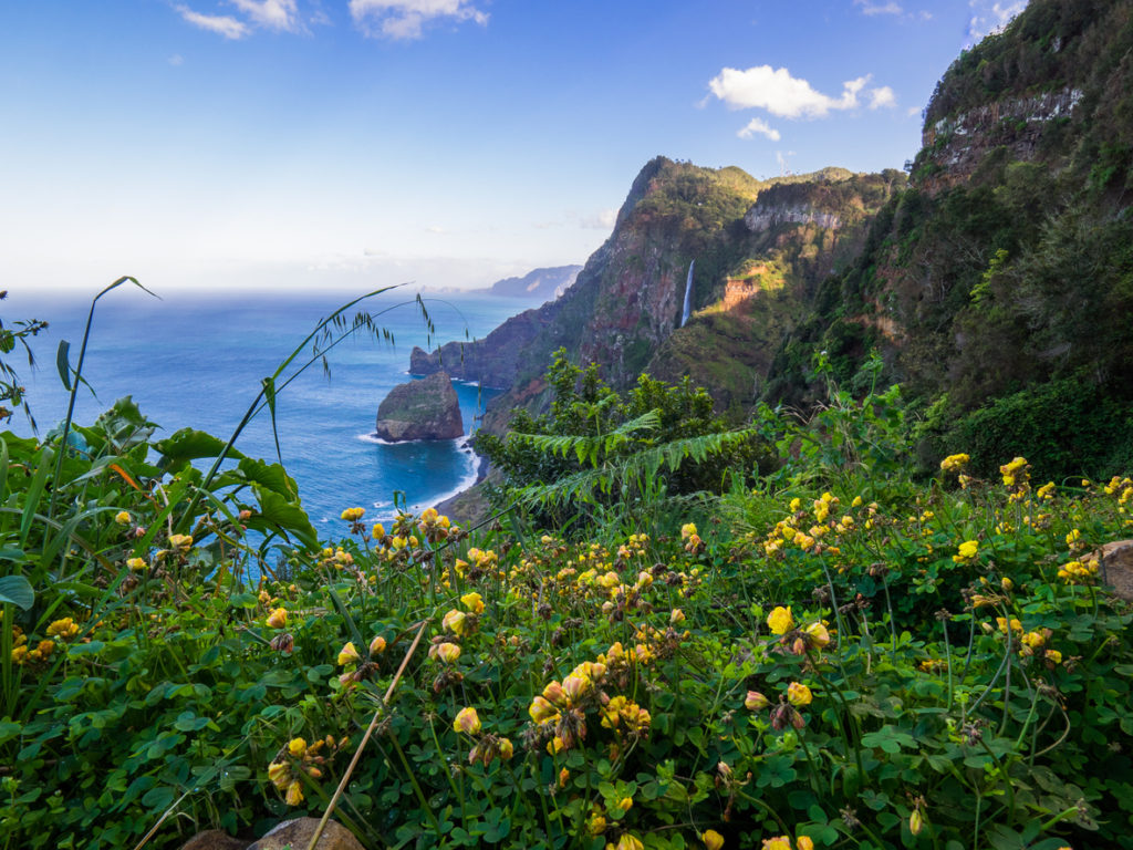 Küste von Madeira, Portugal
