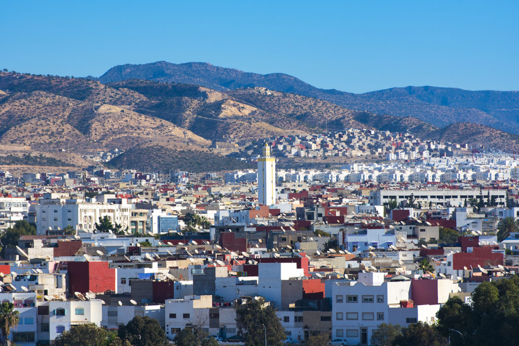 Blick auf die Stadt Agadir, Marokko