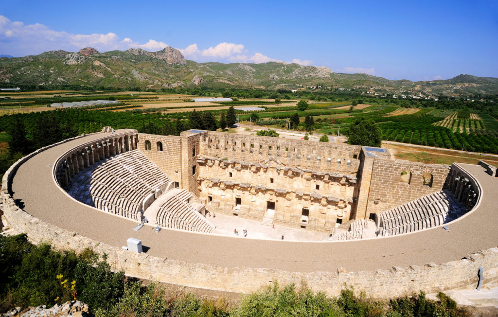 Amphitheater Aspendos, Türkei