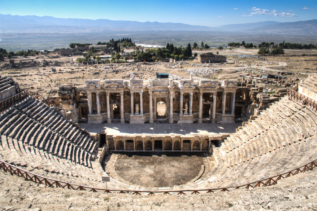 Amphitheater Hierapolis, Türkei (nicht weit von Pamukkale)