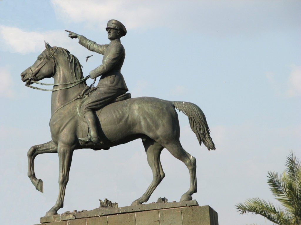 Atatürkstatue in Izmir, Türkei