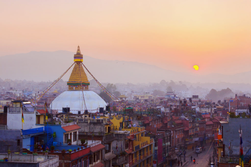 Nepals Hauptstadt Kathmandu