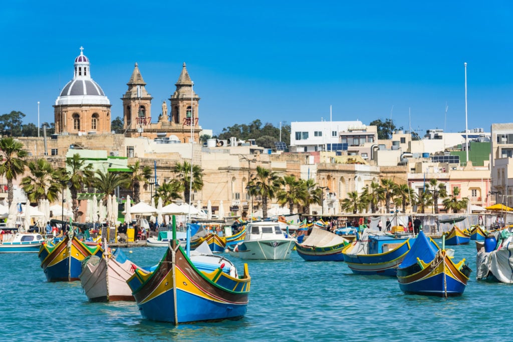 Hafen auf Malta