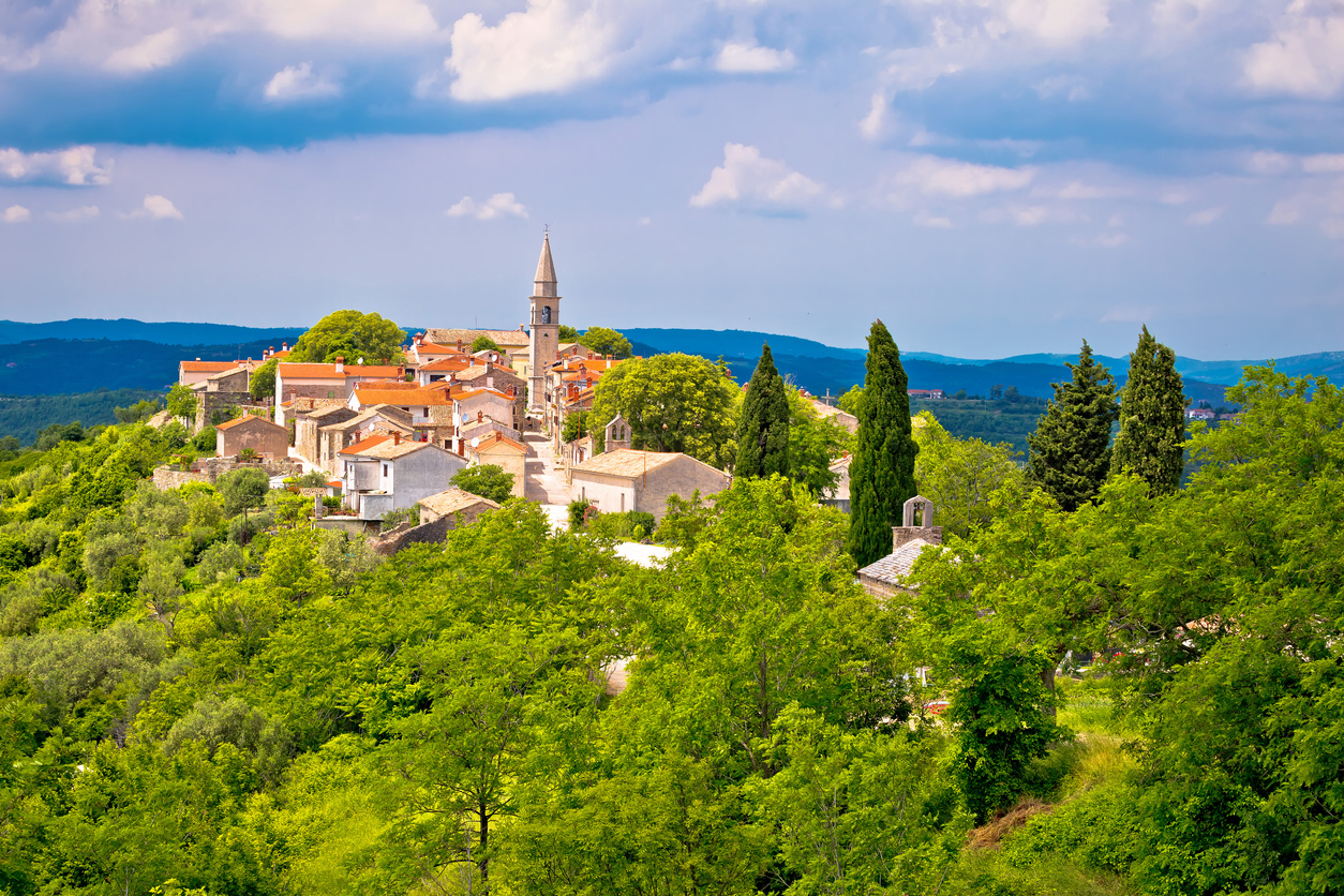 Istrien Tipps - Ausflug zum wunderschönen Dorf Draguc