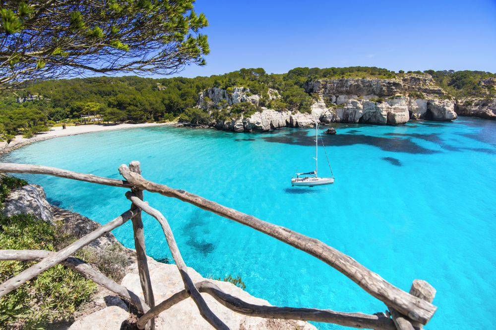Cala Macarella auf Menorca