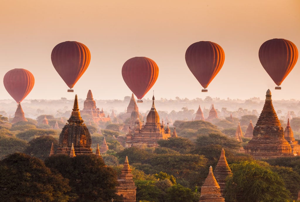 Stadt der Tempel Bagan, Myanmar