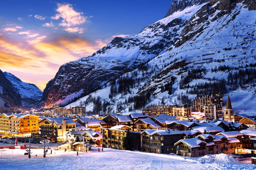 Val d'Isère in Frankreich