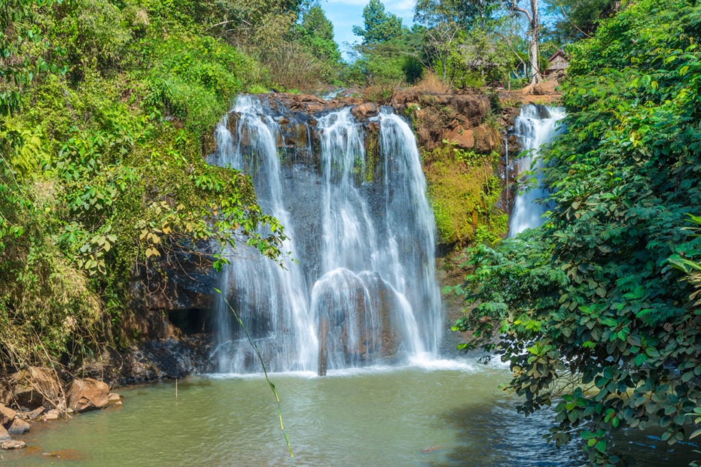 Wasserfälle in Ratanakiri, Kambodscha