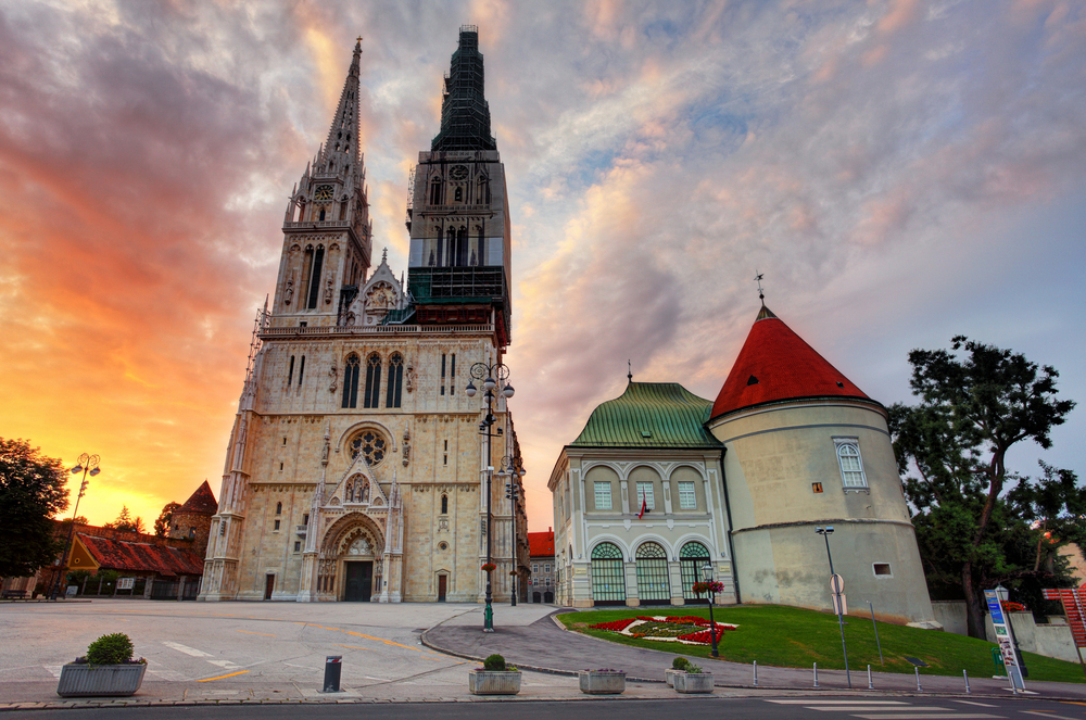 Kathedrale in Zagreb, Kroatien