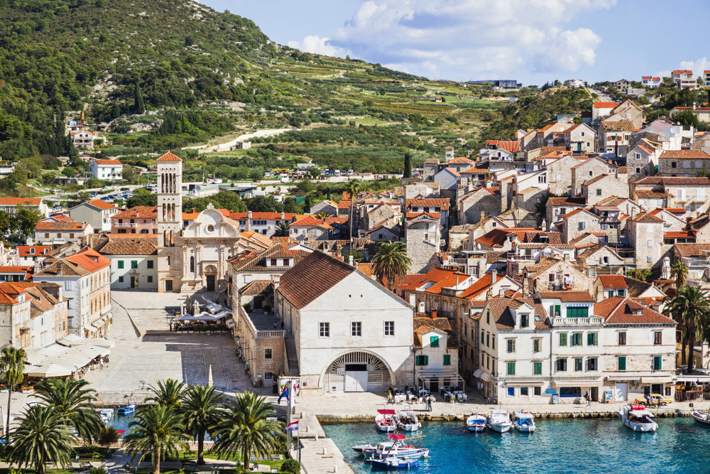 Insel Hvar in der Region Dalmatien, Kroatien