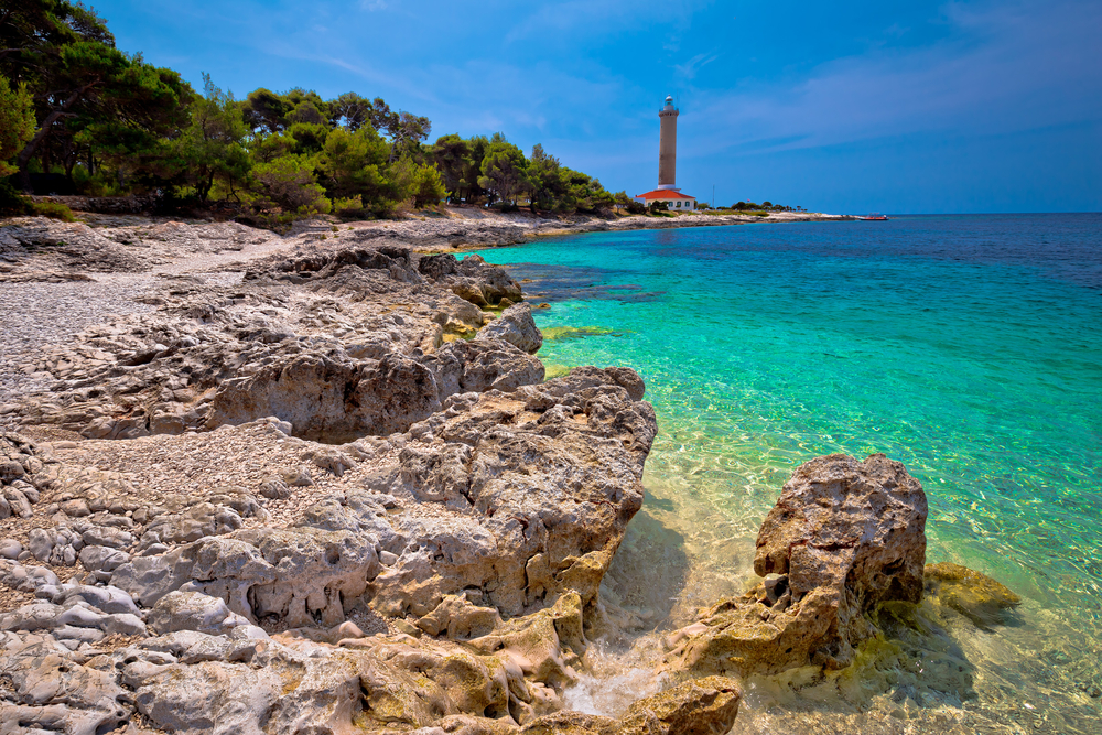 Leuchtturm Veli Rat auf Dugi Otok, Kroatien