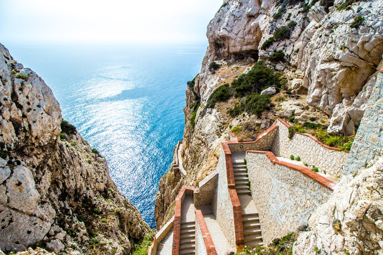 Sardinien Sehenswürdigkeiten - Auf dem Weg zur Neptungrotte Sardinien Sehenswürdigkeiten - Auf dem Weg zur Neptungrotte