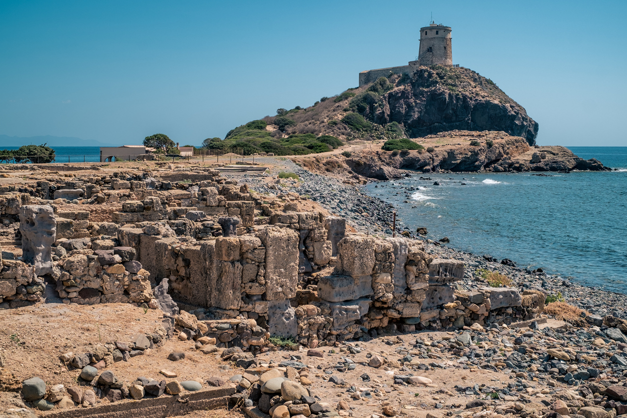 Sardinien Sehenswürdigkeiten - Die antike Stadt Nora Sardinien Sehenswürdigkeiten - Die antike Stadt Nora