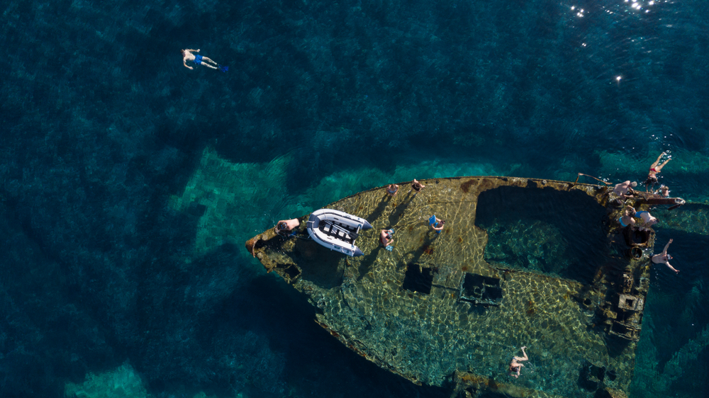 Schiffswrack Michele vor Dugi Otok