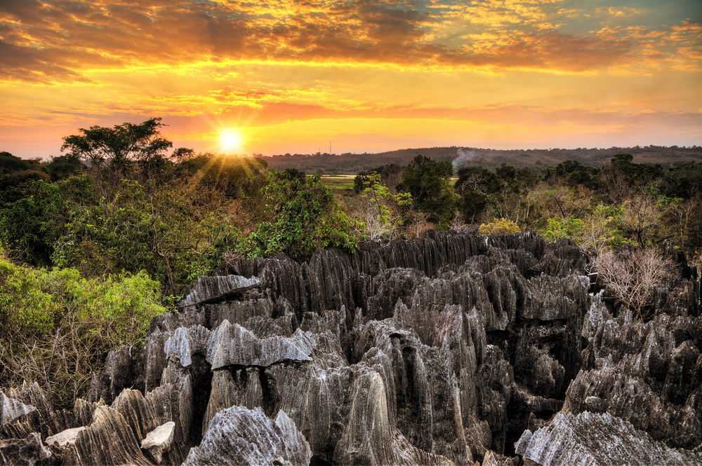 Tsingy de Bemaraha Nationalpark, Madagaskar