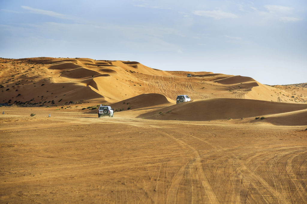 Jeep Safari durch die Wüste von Oman