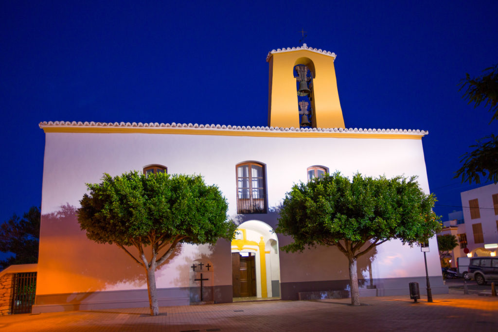 Kirche in Santa Gertrudis, Ibiza
