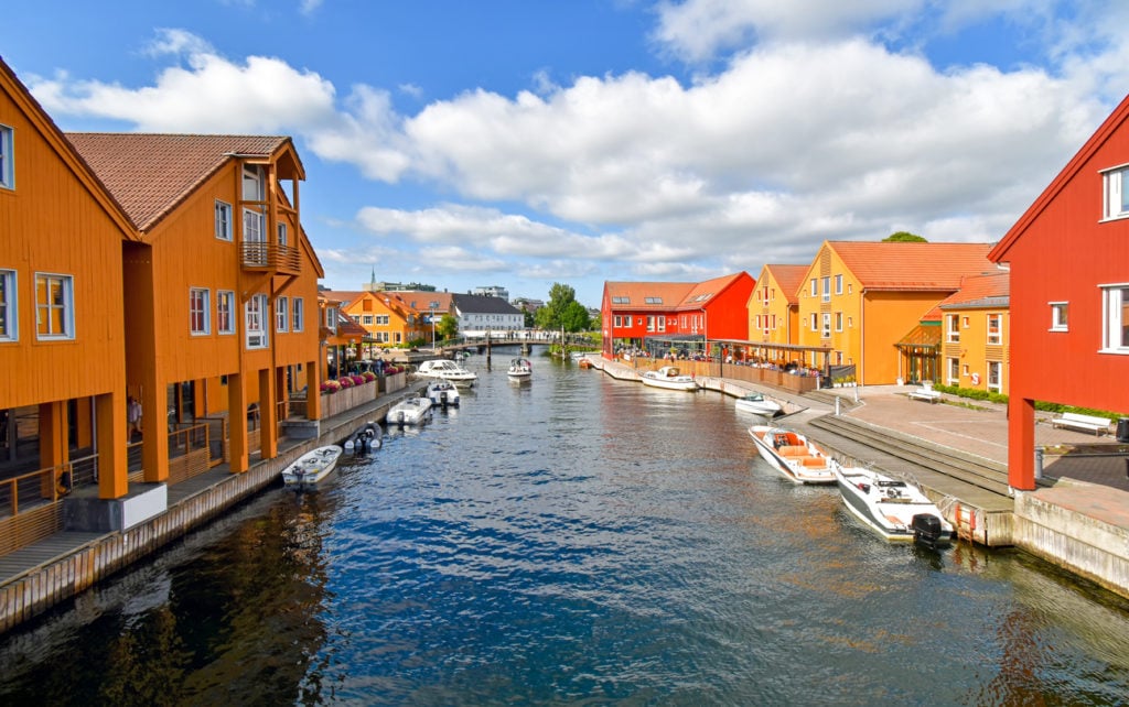 Kristiansand an der Südküste Norwegens