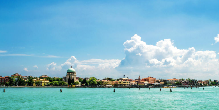 Panorama von Lido di Venezia