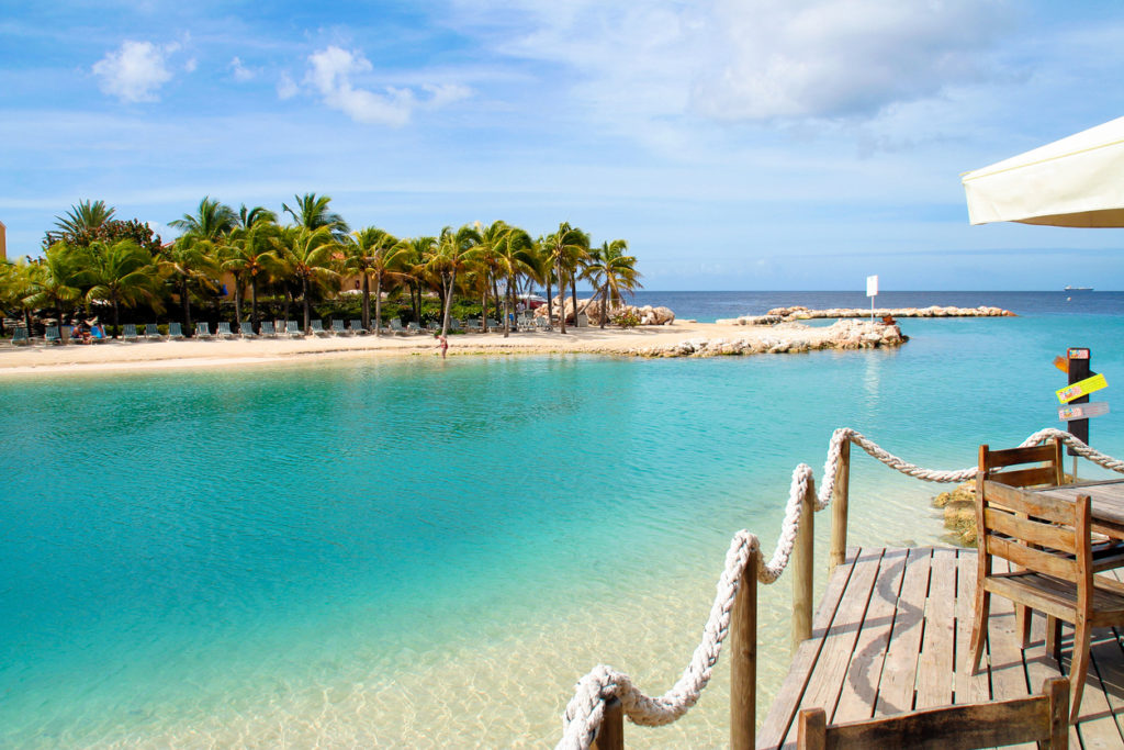 Partystrand Mambo Beach auf Curacao