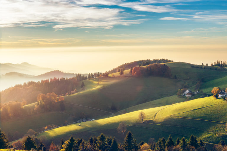 Malerische Kulisse im Schwarzwald, Deutschland