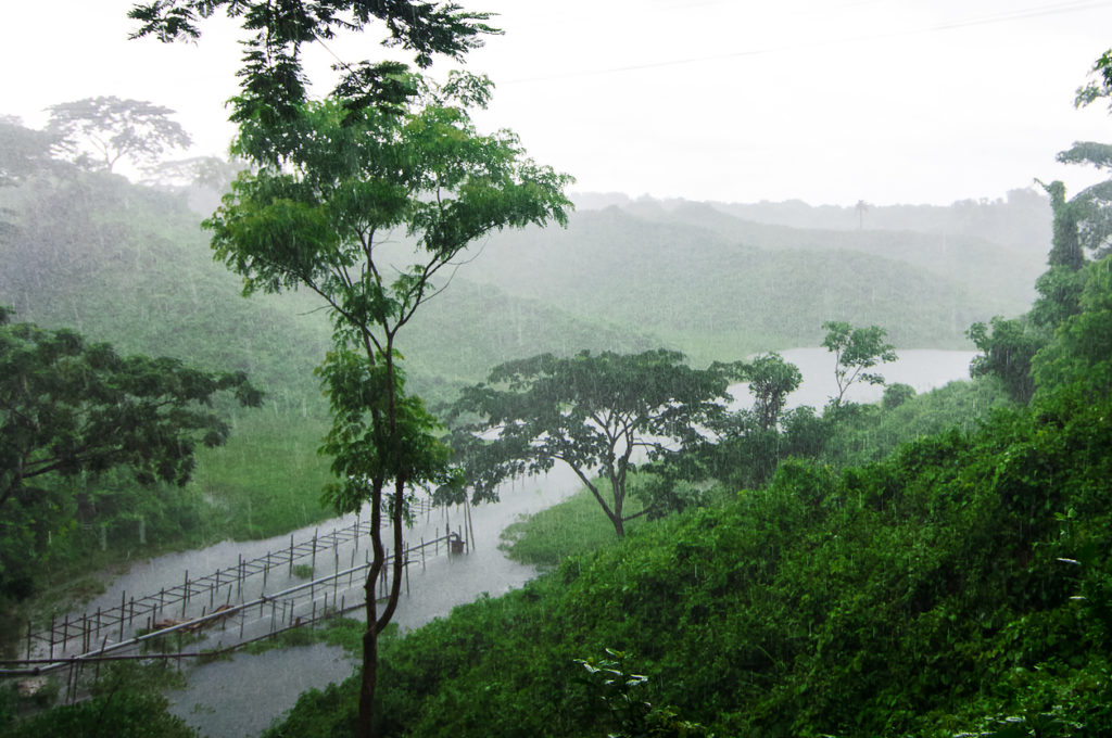 Regenzeit in Bangladesch