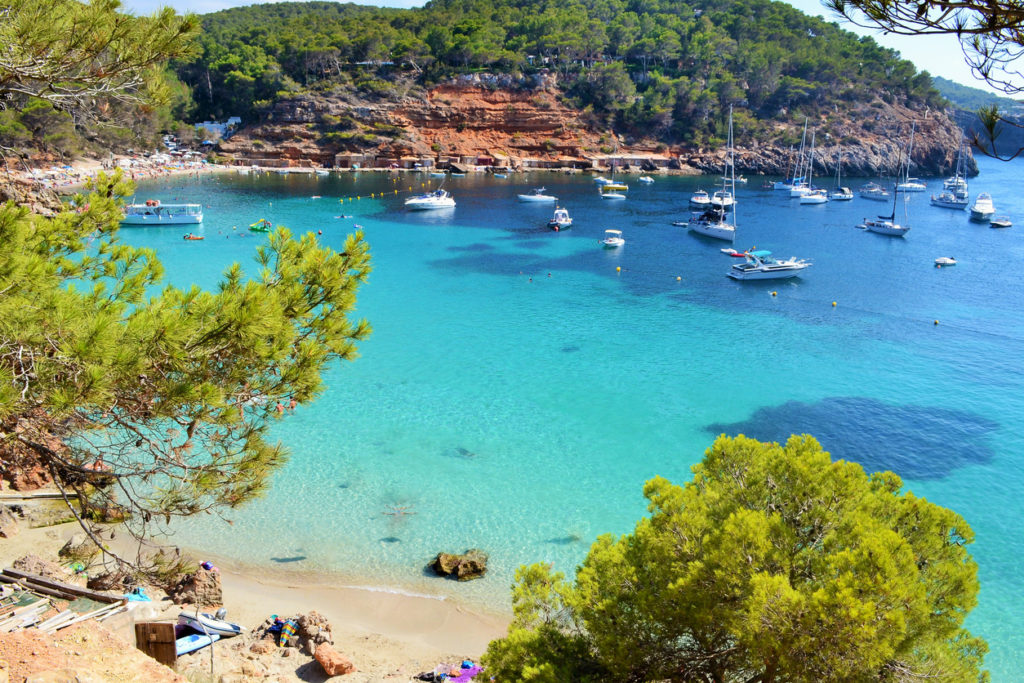 Bucht bei Sa Caleta, Ibiza